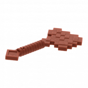 Оружие Lego Minecraft Axe Pixelated 18788 6093625 Reddish Brown Б/У