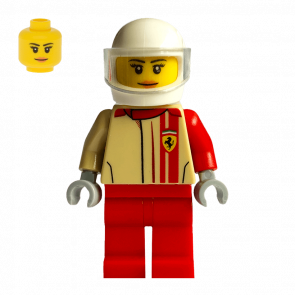 Фигурка Lego Speed Champions Classic Ferrari 250 GTO Race Car Driver Другое sc067 Б/У