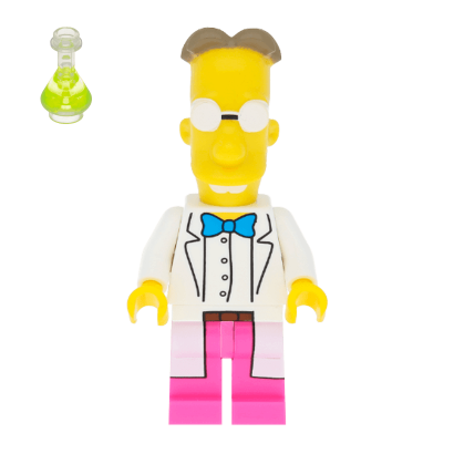 Фігурка Lego The Simpsons Professor Frink Cartoons colsim2-9 Новий - Retromagaz