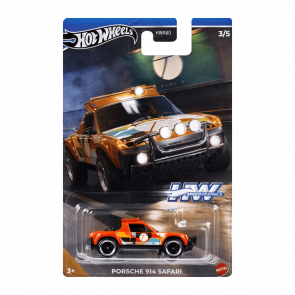 Тематическая Машинка Hot Wheels Porsche 914 Safari Type 7 Speed Graphics 1:64 HRT06 Orange