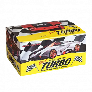 Жевательная Резинка Turbo Soft Buble Gum 450g 100шт