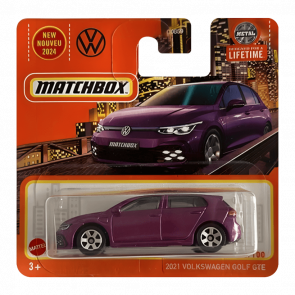 Машинка Велике Місто Matchbox 2021 VW Golf GTE Metro 1:64 HVK97/HVN25 Purple - Retromagaz