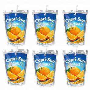 Набір Напій Соковий Capri-Sun Orange 200ml 6шт - Retromagaz