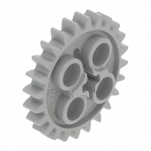 Technic Lego Шестерня 24 Tooth 3648 24505 364802 4107543 4211565 Light Bluish Grey Б/У