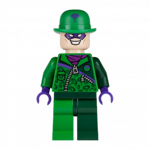 Фігурка Lego DC Riddler Green and Dark Green Zipper Outfit Super Heroes sh0088 Б/У