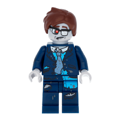 Фігурка Lego Series 14 Zombie Businessman Collectible Minifigures col223 Б/У - Retromagaz