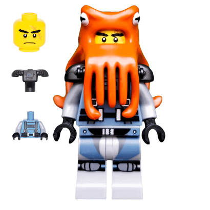 Фигурка Lego Другое Shark Army Octopus Ninjago coltlnm12 1 Б/У - Retromagaz