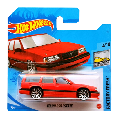 Машинка Базовая Hot Wheels Volvo 850 Estate Factory Fresh 1:64 GRY26 Red - Retromagaz