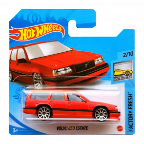 Машинка Базовая Hot Wheels Volvo 850 Estate Factory Fresh 1:64 GRY26 Red - Retromagaz