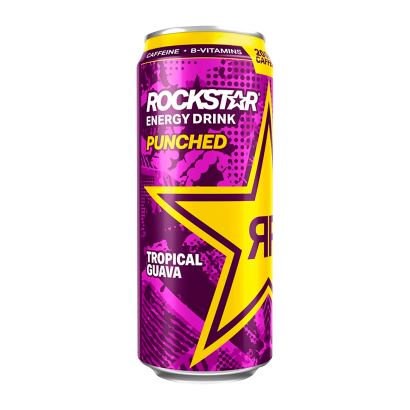 Напиток Энергетический Rockstar Punched Tropical Guava 500ml - Retromagaz