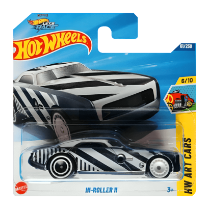 Машинка Базовая Hot Wheels Hi-Roller II Art Cars 1:64 JBC37 Black - Retromagaz