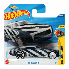 Машинка Базовая Hot Wheels Hi-Roller II Art Cars 1:64 JBC37 Black