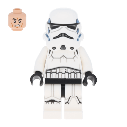 Фігурка Lego Імперія Stormtrooper Printed Legs Dark Blue Helmet Vents Star Wars sw0585 Новий - Retromagaz