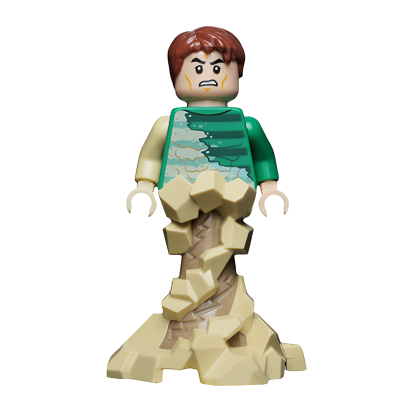 Фигурка Lego Marvel Sandman Green Outfit Tan Sand Form Super Heroes sh0685 Б/У - Retromagaz