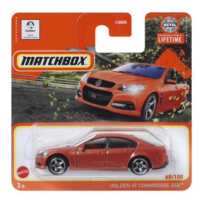 Машинка Велике Місто Matchbox Holden VF Commodore SSV Highway 1:64 HVN64 Orange - Retromagaz