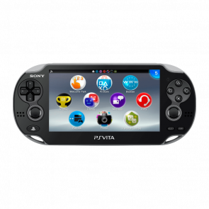 Консоль Sony PlayStation Vita Модифікована 64GB Black + 5 Вбудованих Ігор Б/У Нормальний