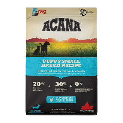 Сухий Корм для Собак Acana Puppy Small Breed Recipe 2kg - Retromagaz