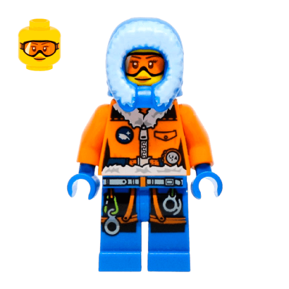 Фигурка Lego Arctic 973pb1703 Explorer Female City cty0491 Б/У - Retromagaz