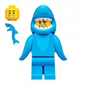 Фігурка Lego Series 15 Shark Suit Guy Collectible Minifigures col240 Б/У