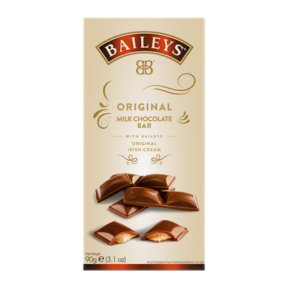 Шоколад Молочний Baileys Original Milk Chocolate Bar - Retromagaz