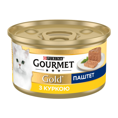 Вологий Корм для Котів Gourmet Gold  Курка 85g - Retromagaz