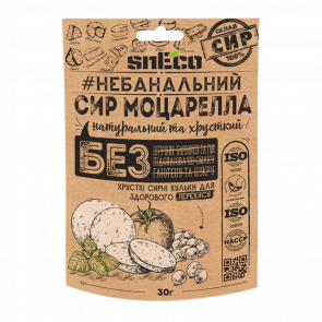 Сыр Сушеный SnEco Моцарелла 30g - Retromagaz