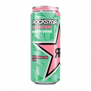 Напій Енергетичний Rockstar Refresh Watermelon Kiwi 500ml - Retromagaz