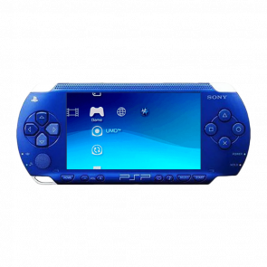 Консоль Sony PlayStation Portable PSP-1ххх Модифицированная 32GB Blue + 5 Встроенных Игр Б/У - Retromagaz