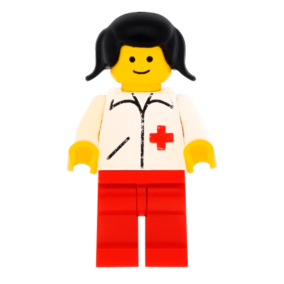 Фигурка Lego Hospital 973p24 Doctor City doc006 Б/У - Retromagaz