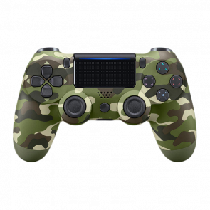 Геймпад Бездротовий RMC PlayStation 4 DoubleShock 4 Green Camo Новий - Retromagaz