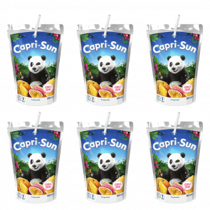 Набор Напиток Соковый Capri-Sun Jungle Drink 200ml 6шт