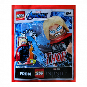 Конструктор Lego Фігурка Marvel Thor Paper Bag Super Heroes 242403 sh0804 Новий - Retromagaz