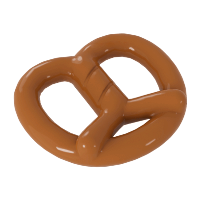 Еда Lego Pretzel 10170 34094 77082 6006758 6192835 6359941 Medium Nougat 2шт Б/У - Retromagaz