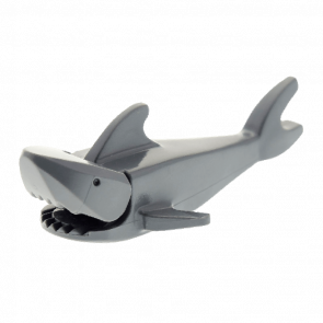 Фігурка Lego Вода Shark with Rounded Nose Animals 2547c03 Dark Bluish Grey Б/У