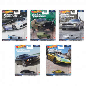 Набір Машинка Premium Hot Wheels Fast & Furious 2023-4 HNW46 5шт