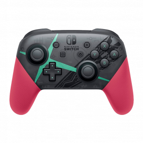 Геймпад Бездротовий Nintendo Switch Pro Controller Xenoblade Chronicles 2 Limited Edition Red Black Б/У