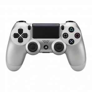 Геймпад Беспроводной Sony PlayStation 4 DualShock 4 Version 2 Silver Б/У