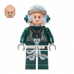 Фігурка Lego Повстанець Arvel Crynyd Pilot A-wing Open Helmet Star Wars sw0437 Б/У - Retromagaz