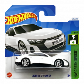 Машинка Базовая Hot Wheels Audi RS E-Tron GT Green Speed 1:64 HTB81 White - Retromagaz