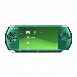 Консоль Sony PlayStation Portable Slim PSP-3ххх Limited Edition Модифікована 32GB Spirited Green + 5 Вбудованих Ігор Б/У - Retromagaz