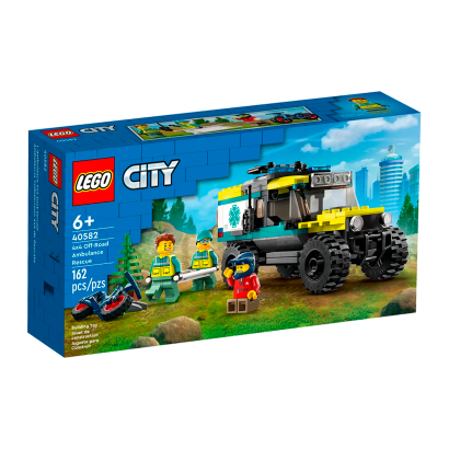 Конструктор Lego 4x4 Off-Road Ambulance Rescue City 40582 Новый - Retromagaz