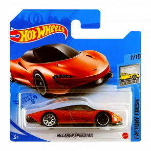 Машинка Базова Hot Wheels McLaren Speedtail Factory Fresh 1:64 GRY30 Orange - Retromagaz