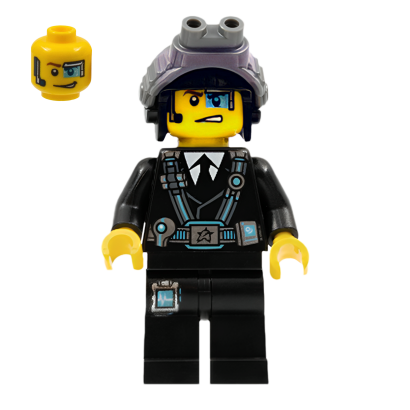 Фигурка Lego Ultra Agents Curtis Bolt with Goggles Adventure uagt015 Б/У - Retromagaz