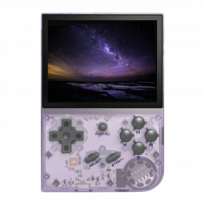 Консоль Anbernic RG35xx + 5000 Встроенных Игр 64GB Trans-Purple - Retromagaz