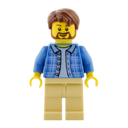 Фигурка Lego People 973pb2148 Dad City twn235 1 Б/У - Retromagaz