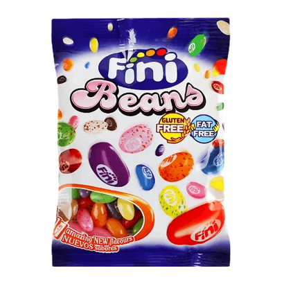 Цукерки Fini Beans Желейні 90g - Retromagaz