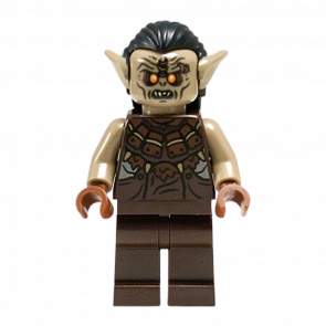 Фигурка Lego Lord of the Rings Mordor Orc Dark Tan Films lor023 Б/У