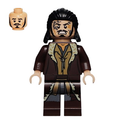 Фігурка Lego The Hobbit Bard the Bowman Angry with Mud Splotches Films lor099 Б/У - Retromagaz