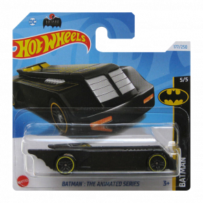 Машинка Базовая Hot Wheels Batman: The Animated Series Batmobile Batman 1:64 HTB23 Black - Retromagaz