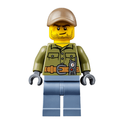 Фигурка Lego Volcano Explorers 973pb2454 Male Shirt with Belt and Radio City cty0683 Б/У - Retromagaz